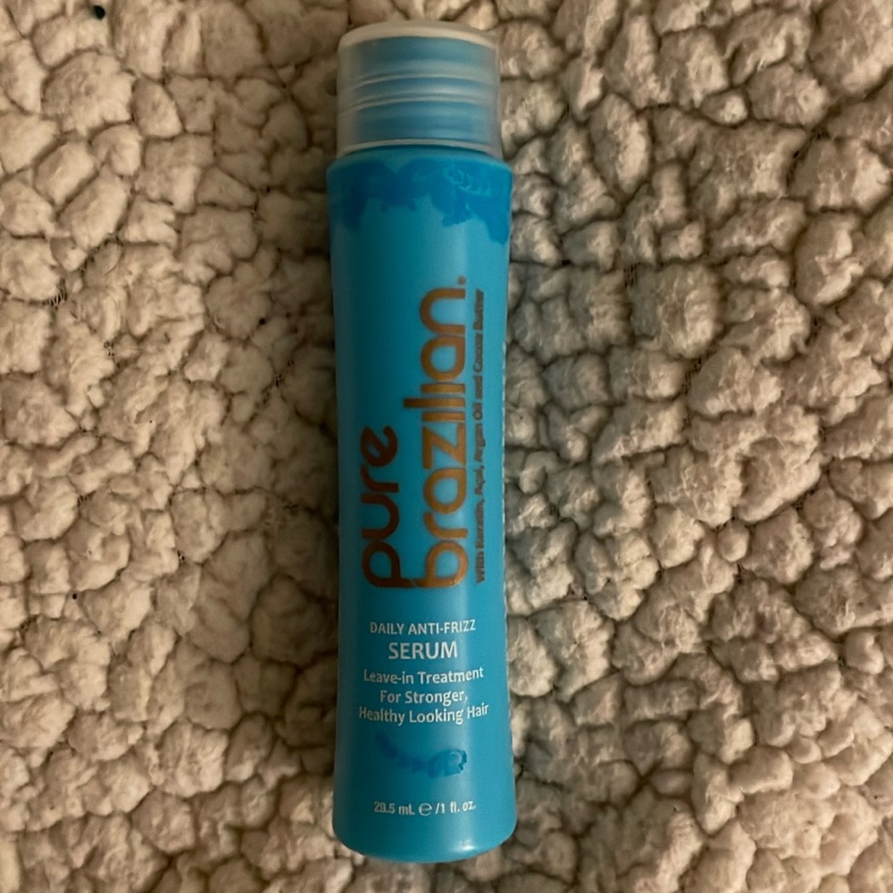 Pure Brazilian daily anti-frizz serum- 1 oz